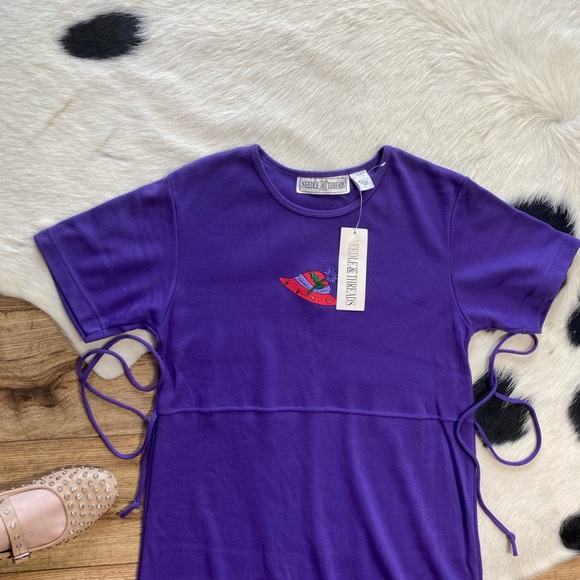 Needle & Thread Embellished Purple Maxi Dress - Picture 4 of 8